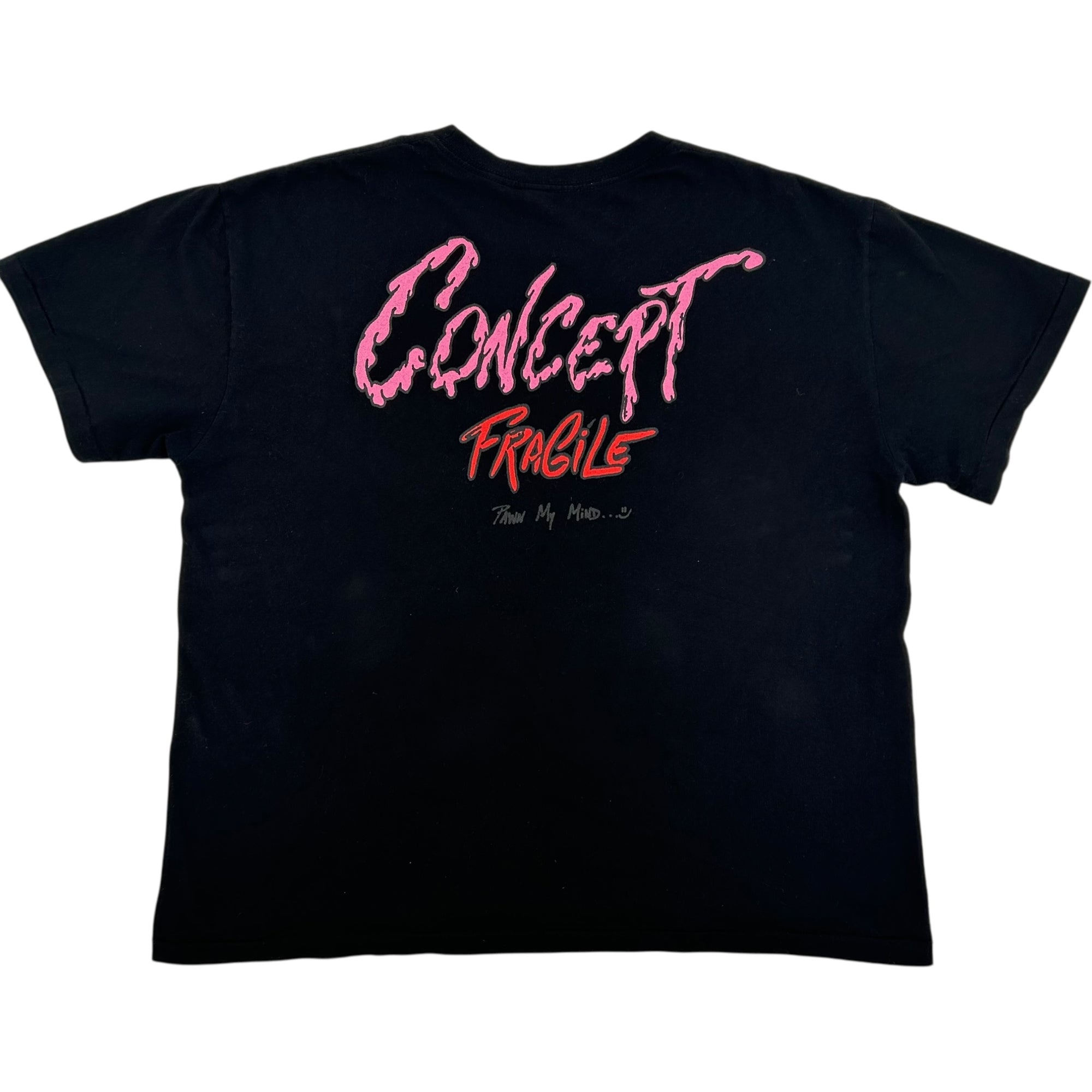 Matty Boy Concept Fragile Tee Black - Lightly Worn