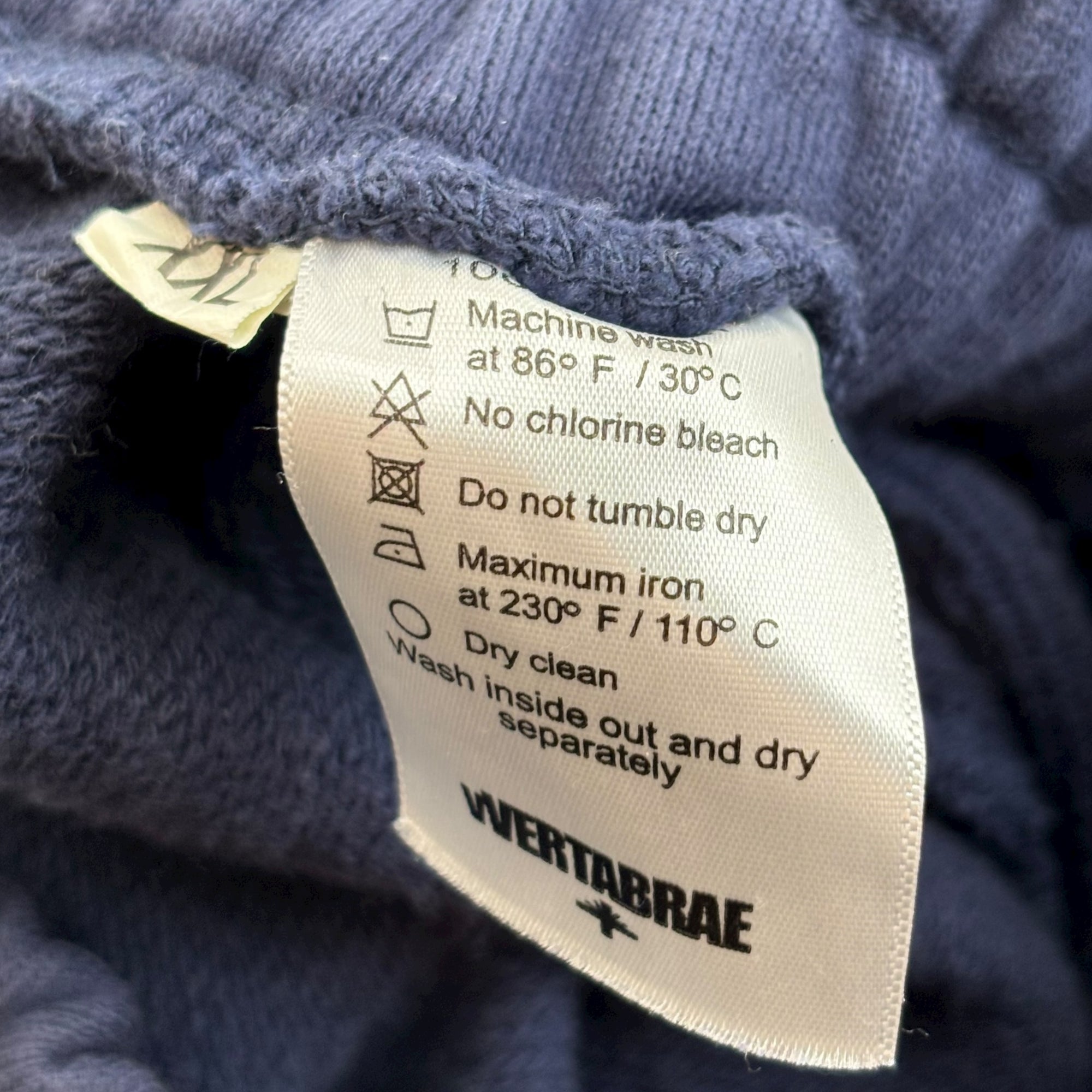 Vertabrae Single Leg Sweatpants &quot;Navy/Red&quot;