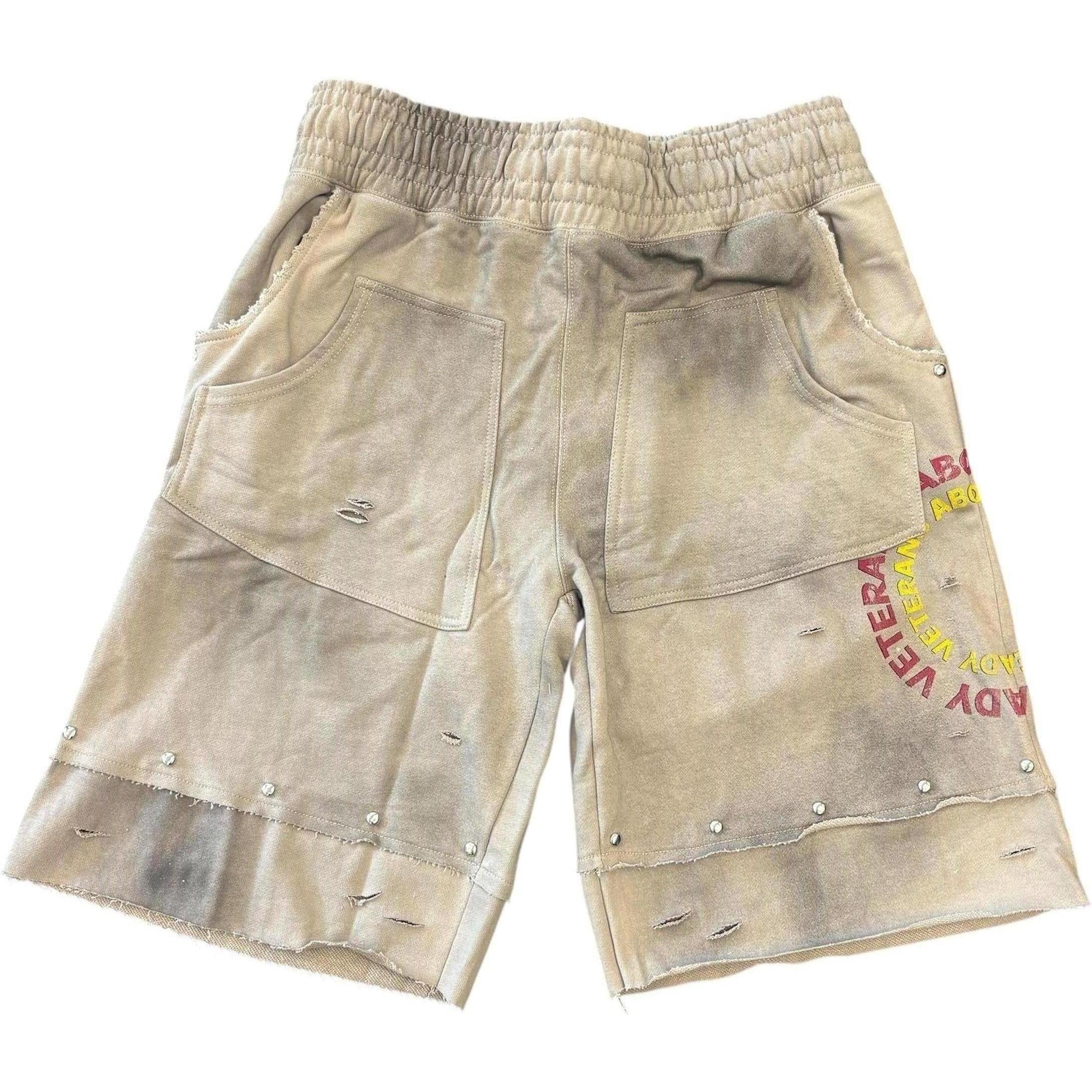 Abominable Bom Bom Sweatshorts &#39;Tan&#39;