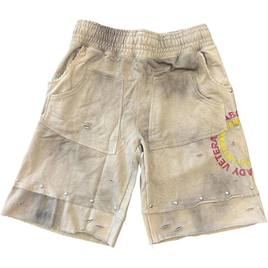 Abominable Bom Bom Sweatshorts 'Tan'