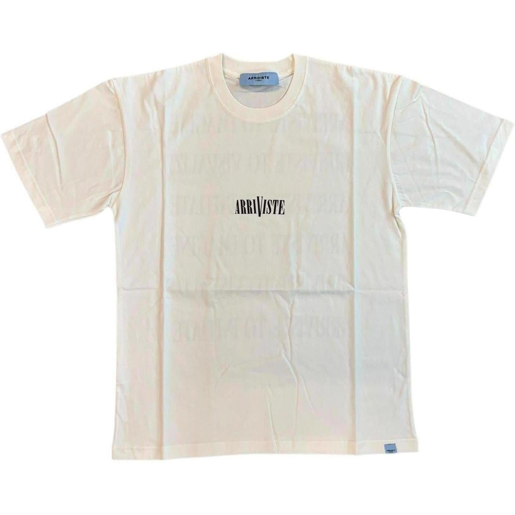 Arriviste Stacked Tee "White"