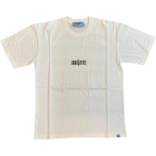 Arriviste Stacked Tee "White"
