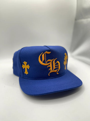 Chrome Hearts Patch Hat "Blue/Yellow"