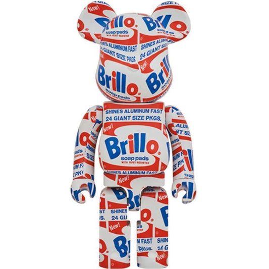 Bearbrick ANDY WARHOL "Brillo" 1000%