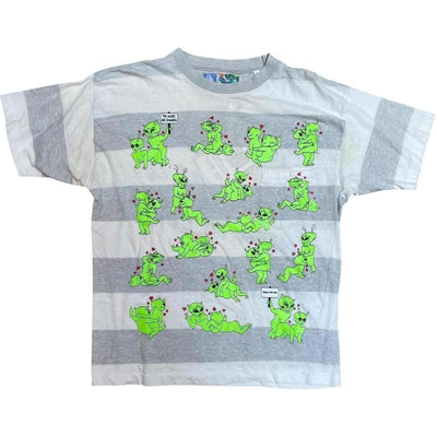 Better With Age Alien Love Tee "Grey/White"