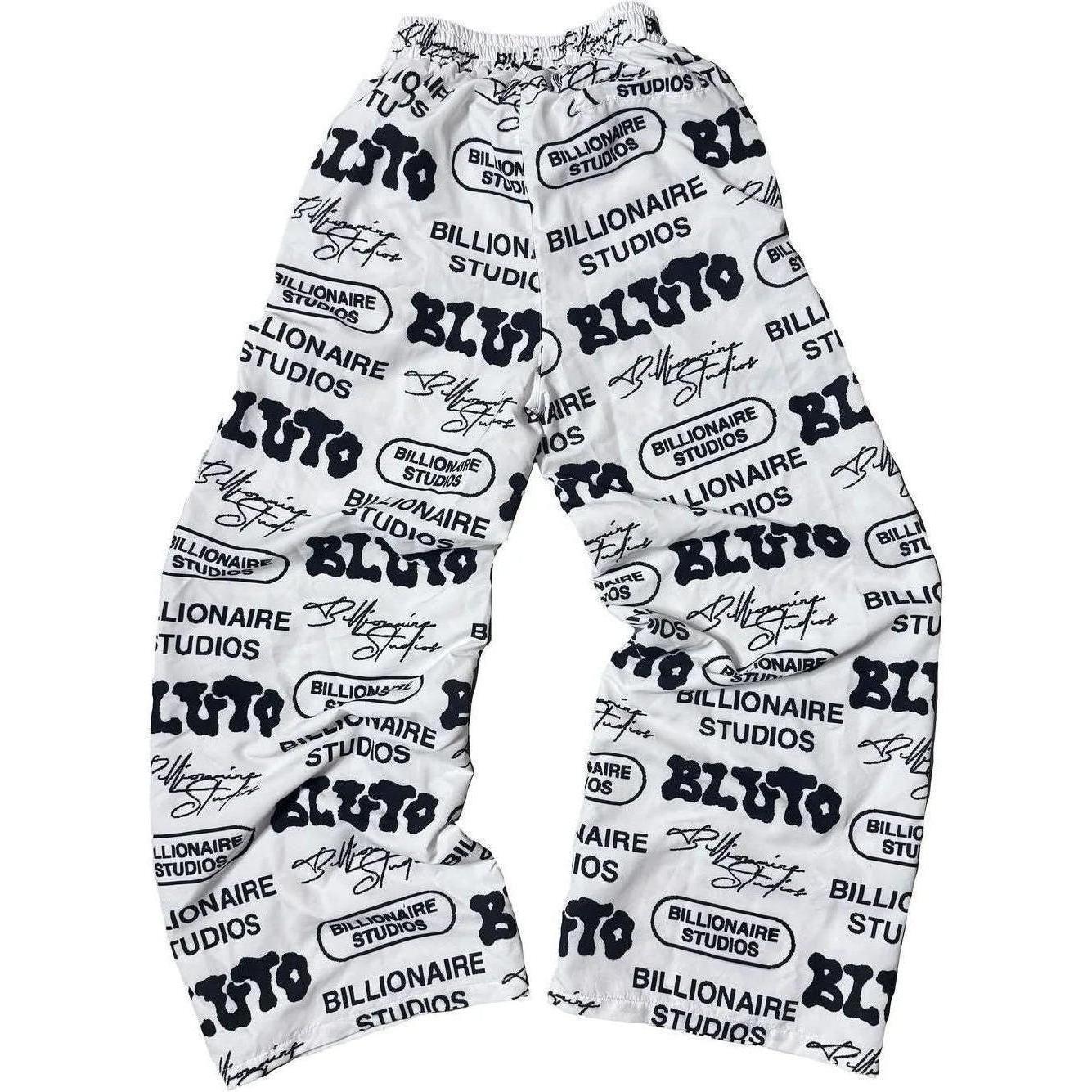 Billionaire Studios BB Loaded Track Pants "White"