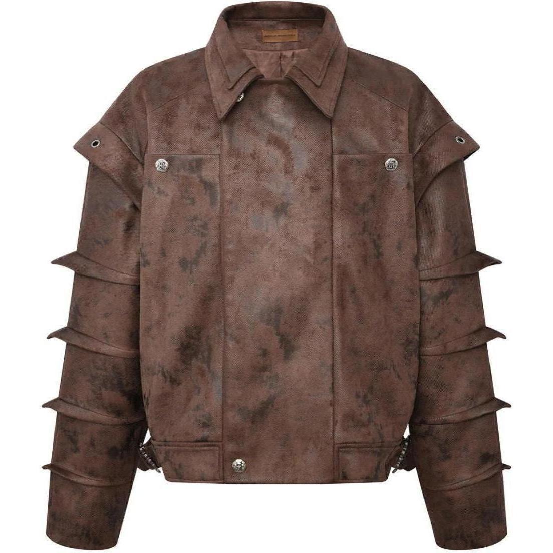 Birth Of Royal Child Suede Armor Jacket "Brown"