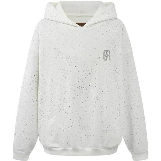 Birth of Royal Child Diamond Hoodie "White"