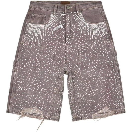 Birth of Royal Child Diamond Jorts "Brown"