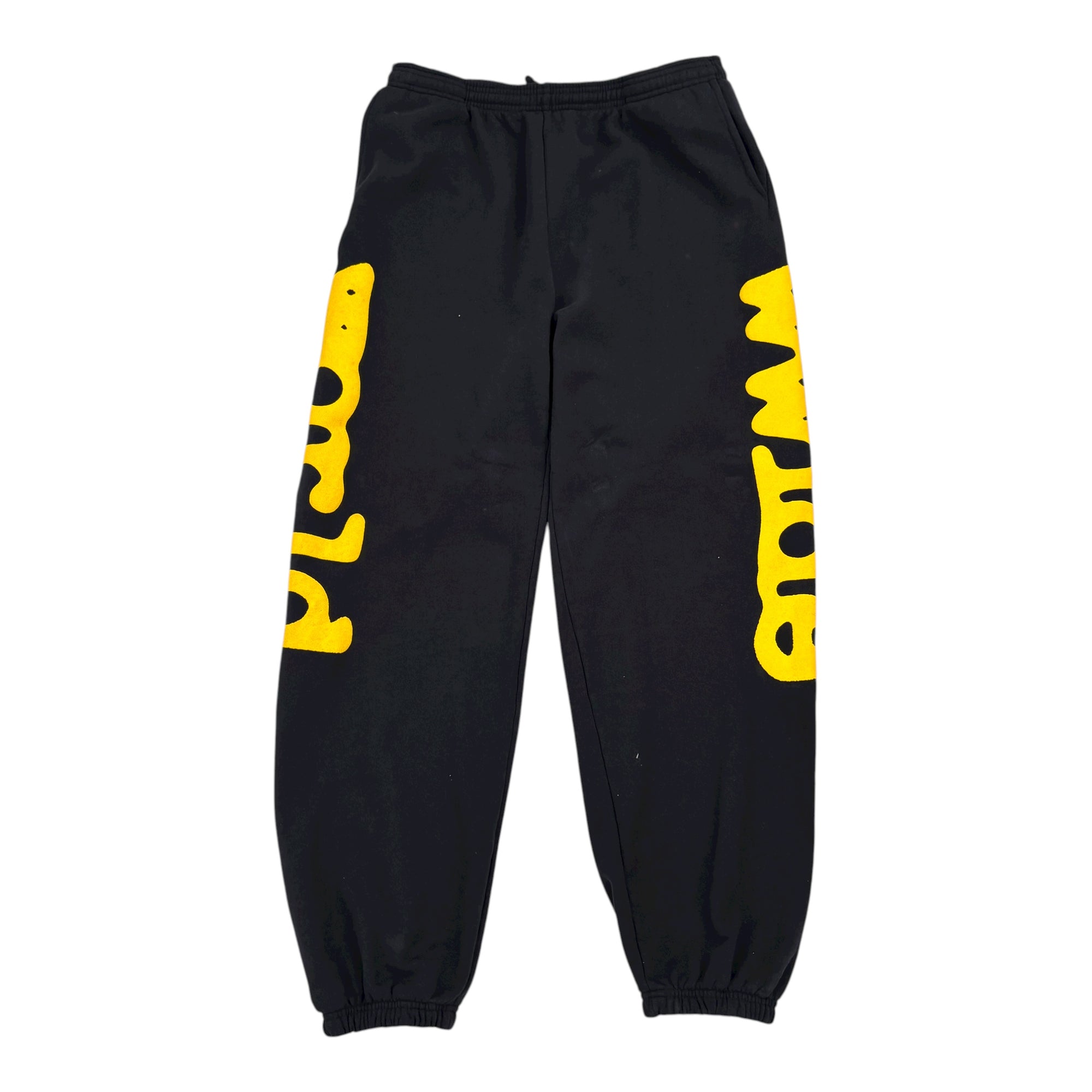 Sp5der Beluga Sweatpants Onyx/Yellow