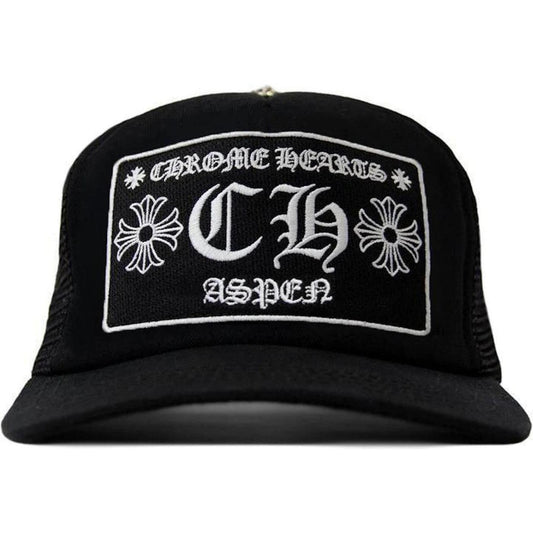 Chrome Hearts CH Aspen Exclusive Trucker Hat Black - Like New