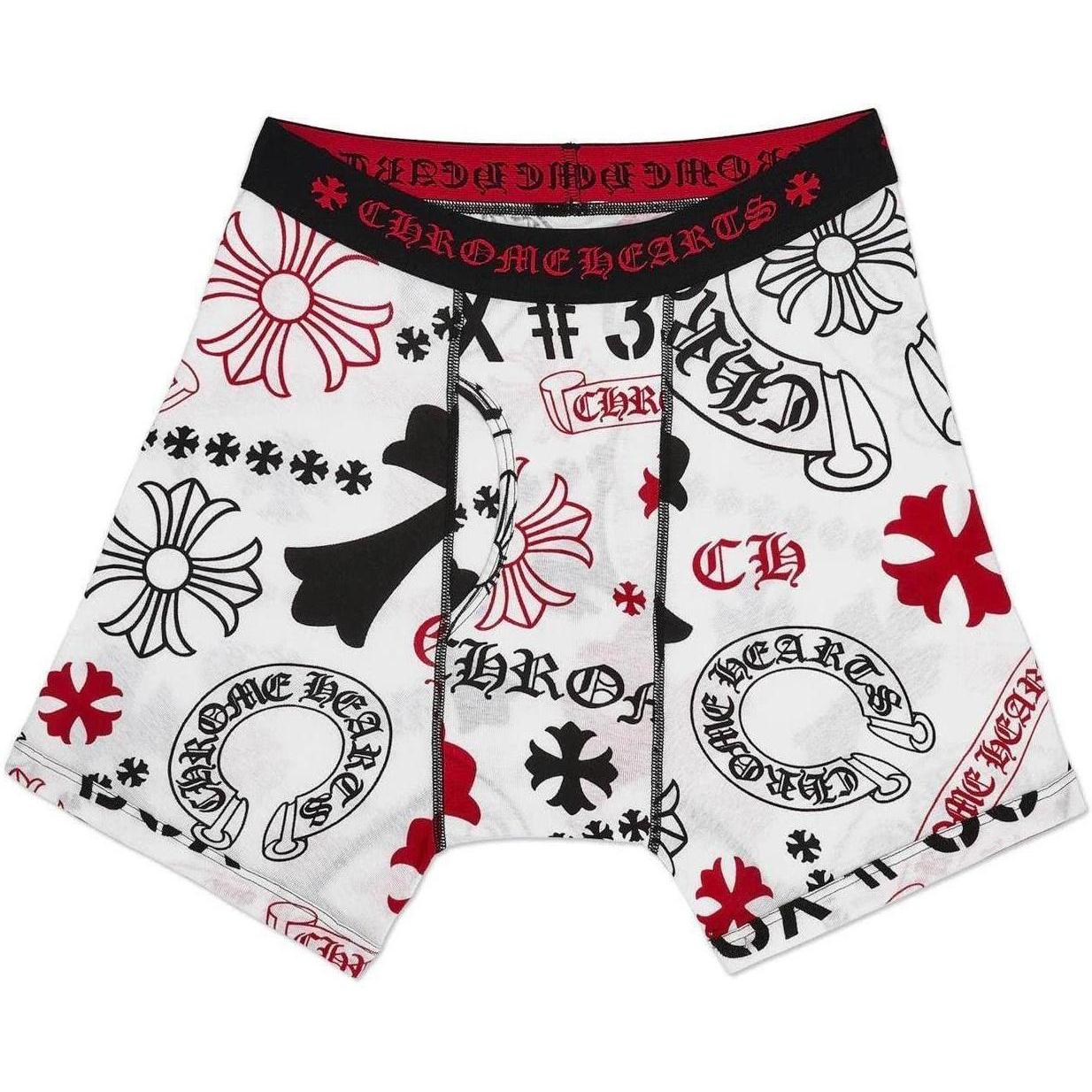 Chrome Hearts Classic Rib Boxer Brief White