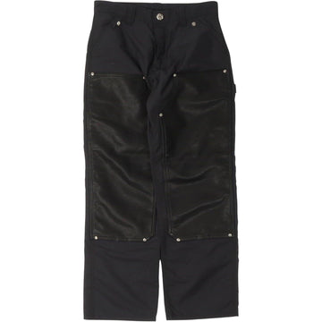 Chrome Hearts Double Knee Nylon Carpenter Pants "Black"