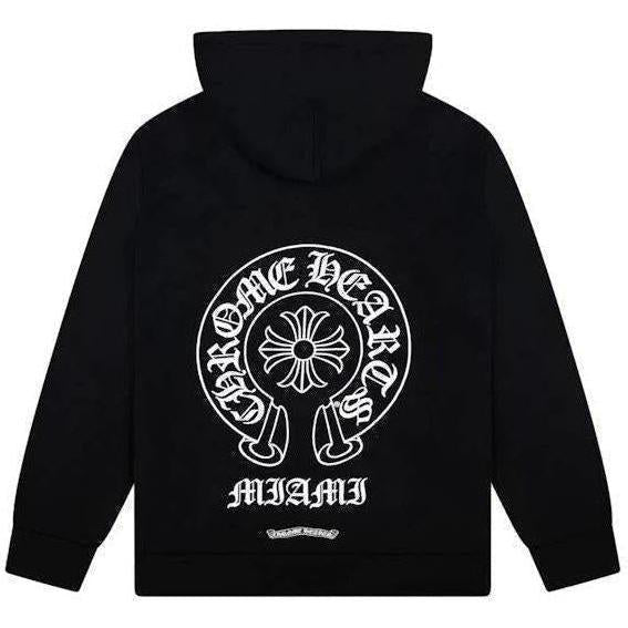 Chrome Hearts Horse Shoe Hoodie "Black"