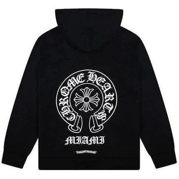 Chrome Hearts Horse Shoe Hoodie "Black"