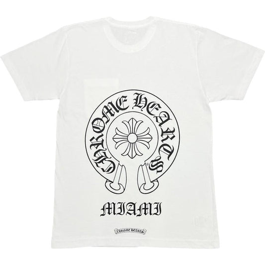 Chrome Hearts Horseshoe Miami Tee "White"