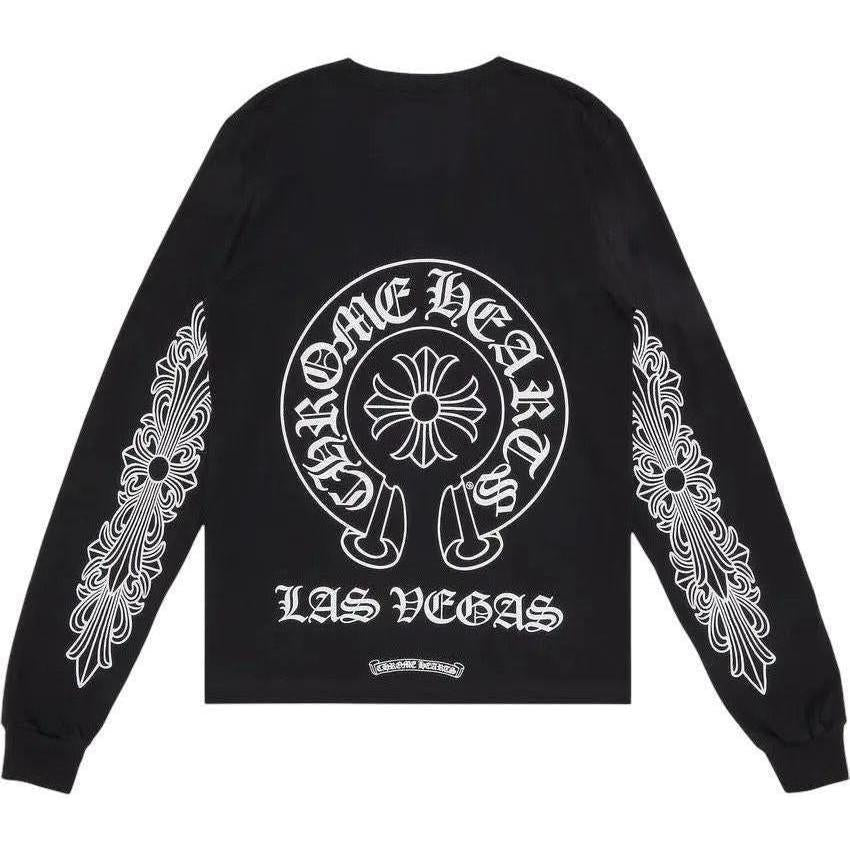 Chrome Hearts Las Vegas Exclusive L/S T-shirt Black - Lightly Worn