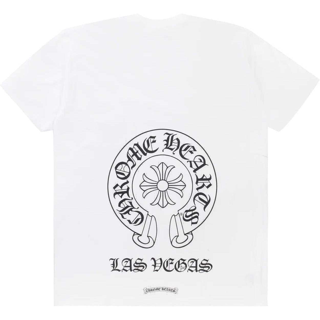 Chrome Hearts Las Vegas Horseshoe T-shirt "White"