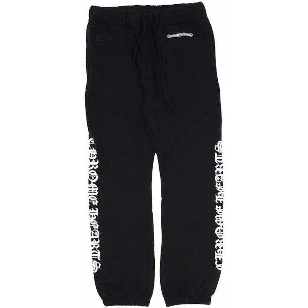 Chrome Hearts Logo Sweatpants Black - Lightly Worn