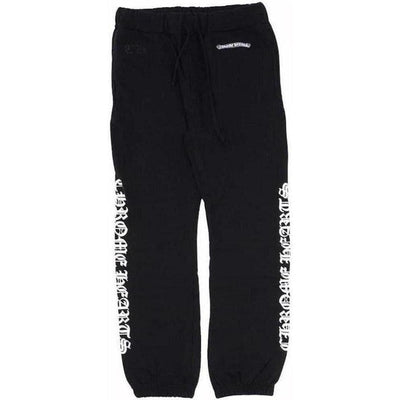 Chrome Hearts Logo Sweatpants Black - Lightly Worn