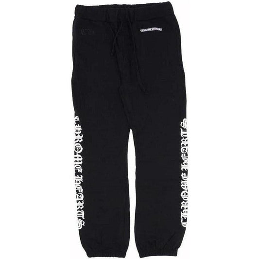 Chrome Hearts Logo Sweatpants Black - Lightly Worn