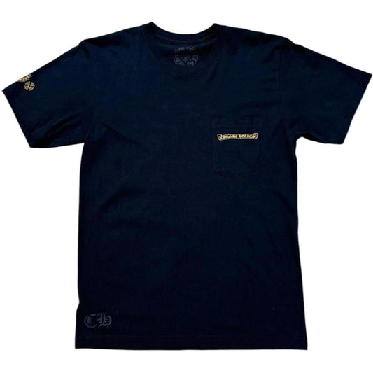 Chrome Hearts Made In Hollywood Tee "Black/Yellow" - Lightly Worn