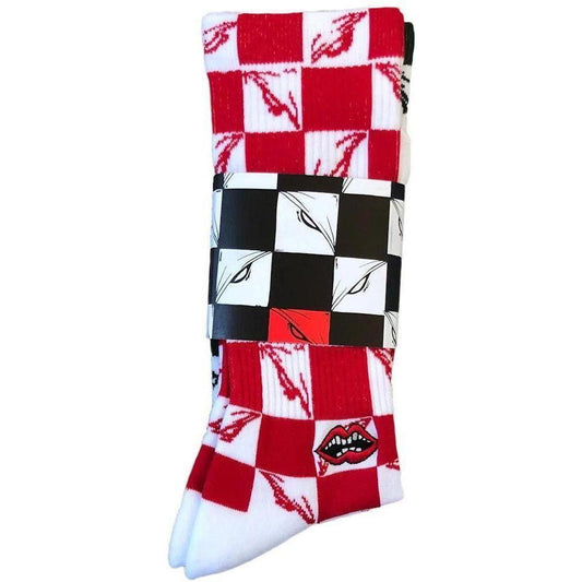 Chrome Hearts Matty Boy 99 Eyes Single Sock Pair