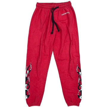 Chrome Hearts Matty Boy Brain Sweatpants "Red" - Like New