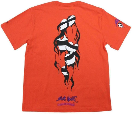 Chrome Hearts Matty Boy Sadistic Lipstick T-shirt Red