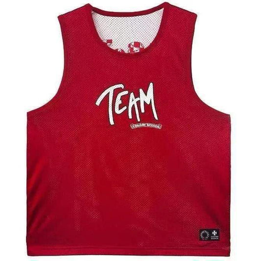 Chrome Hearts Matty Boy Team Basketball Jersey "Red"