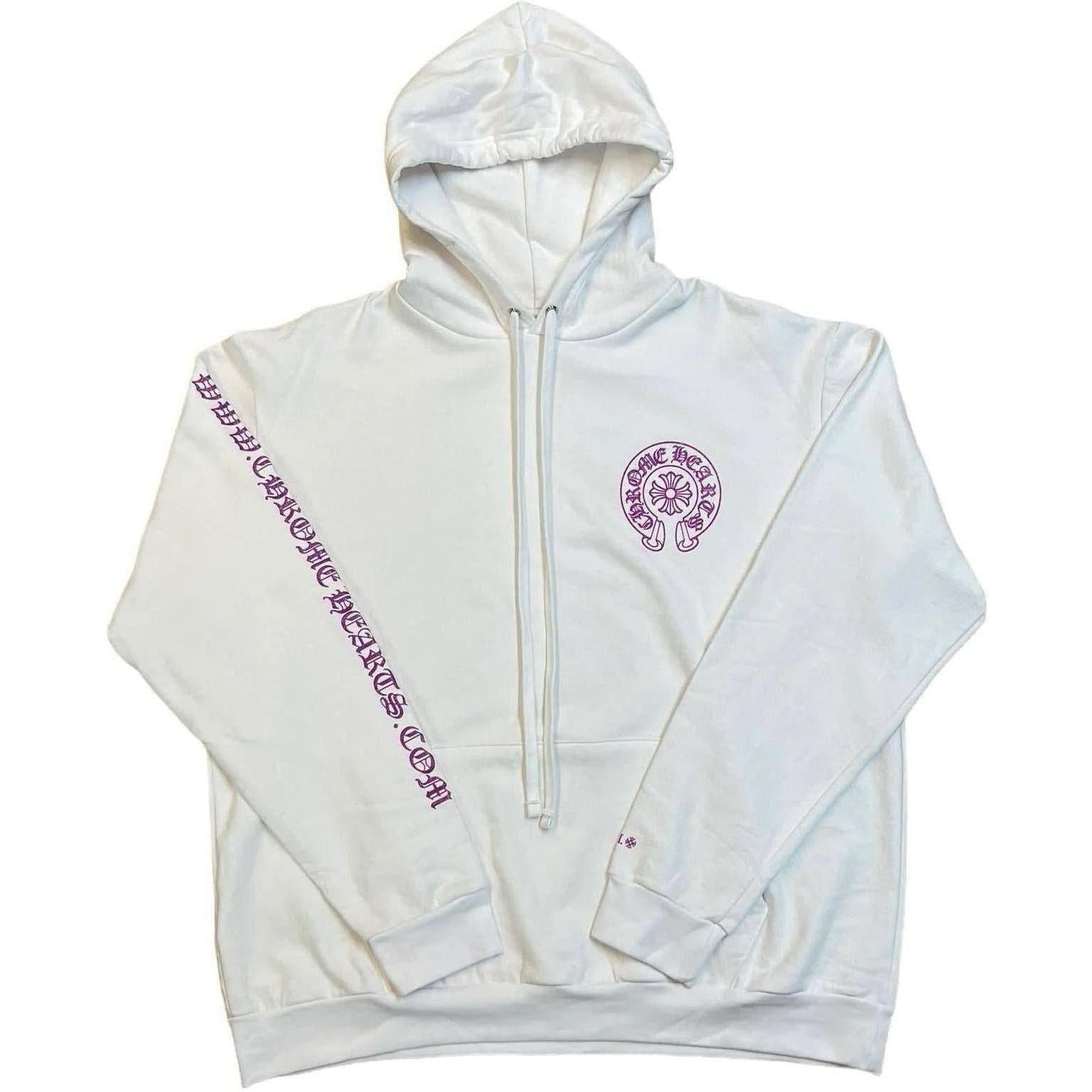 Chrome Hearts Online Exclusive Hoodie "Purple Glitter"
