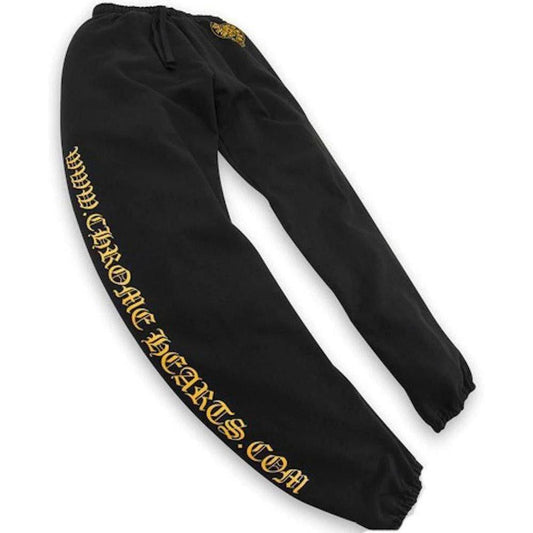 Chrome Hearts Online Exclusive Sweatpants Black/Yellow - Lightly Worn