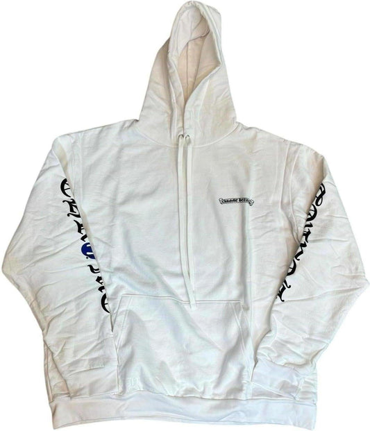 Chrome Hearts Rolling Stones Hoodie "White/Blue"