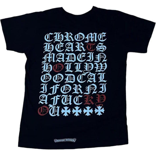 Chrome Hearts Tokyo Exclusive Eye Chart Pocket Tee