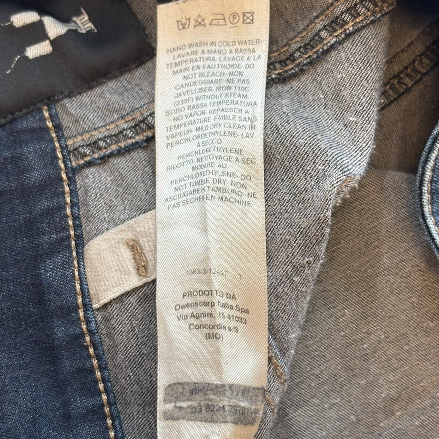 Rick Owens Memphis Denim Cargo Pants &quot;Dirty Wash&quot; - Lightly Worn