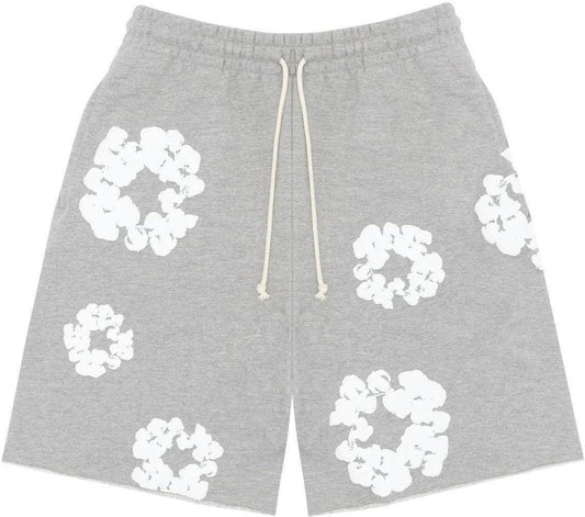Denim Tears The Cotton Wreath Shorts Grey