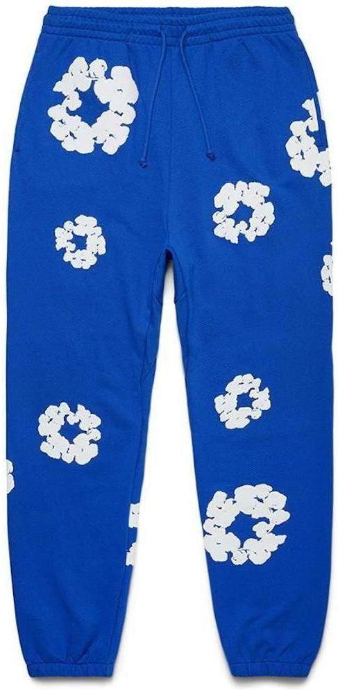 Denim Tears The Cotton Wreath Sweatpants Royal Blue