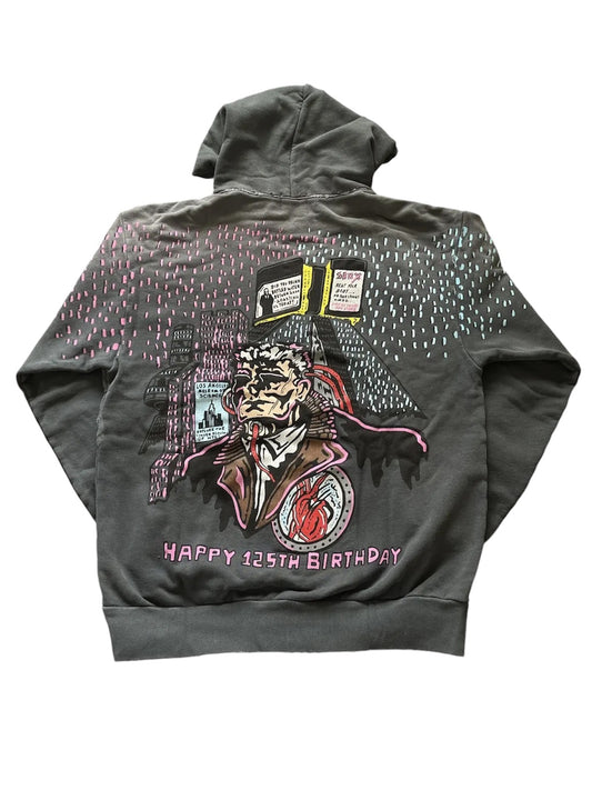 Warren Lotas Happy 125th Birthday Hoodie "Washed Black"