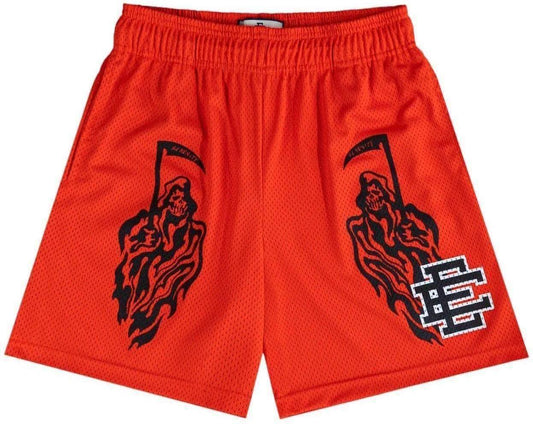 Eric Emanuel x Warren Lotas Short Orange/Black