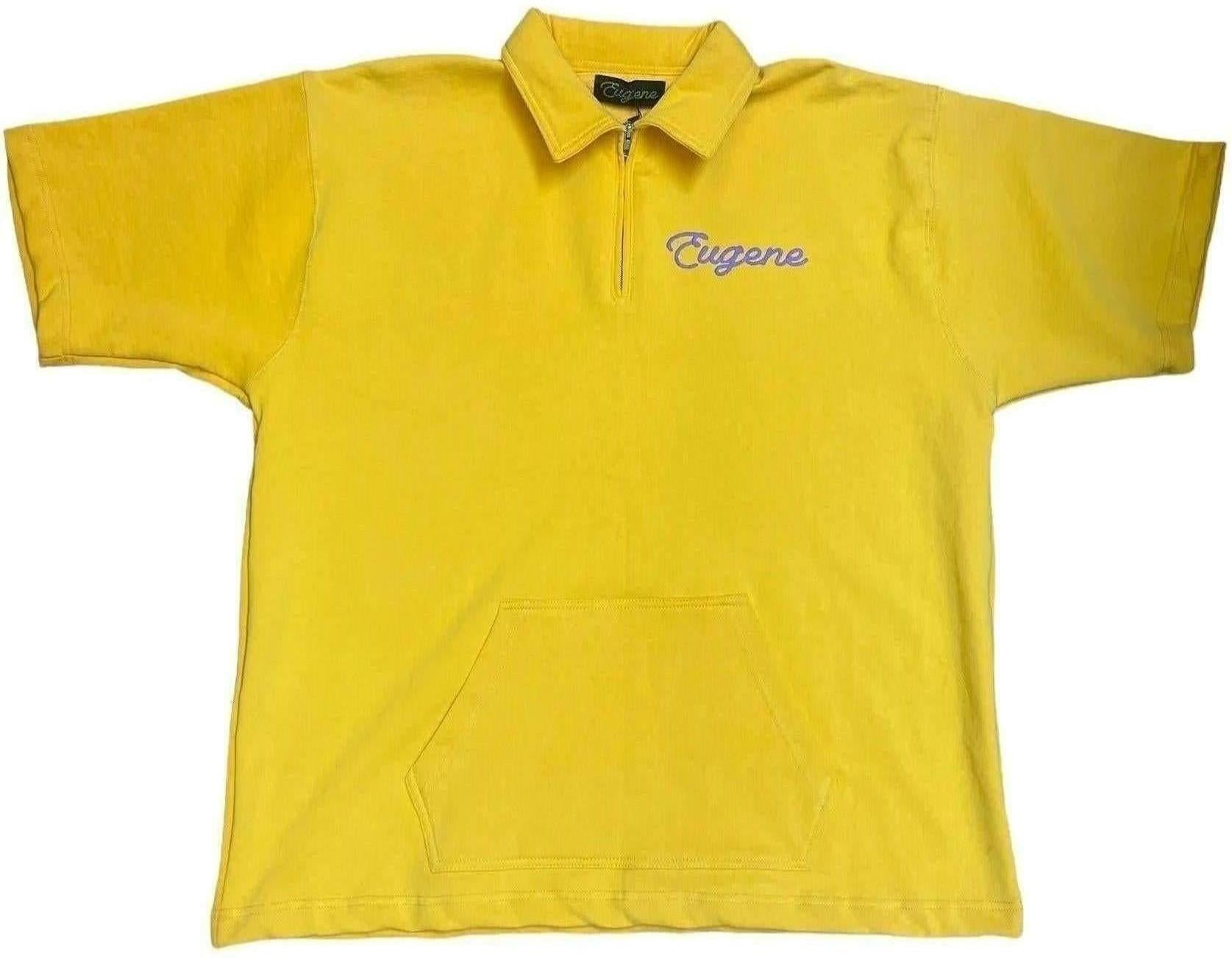 Eugene Collared Tee "Yellow"