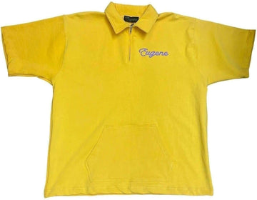 Eugene Collared Tee "Yellow"