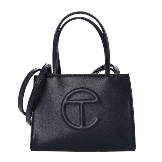 Telfar Small Shopping Bag "Navy"