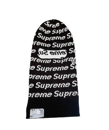 Supreme Knit Logo Balaclava "Black"