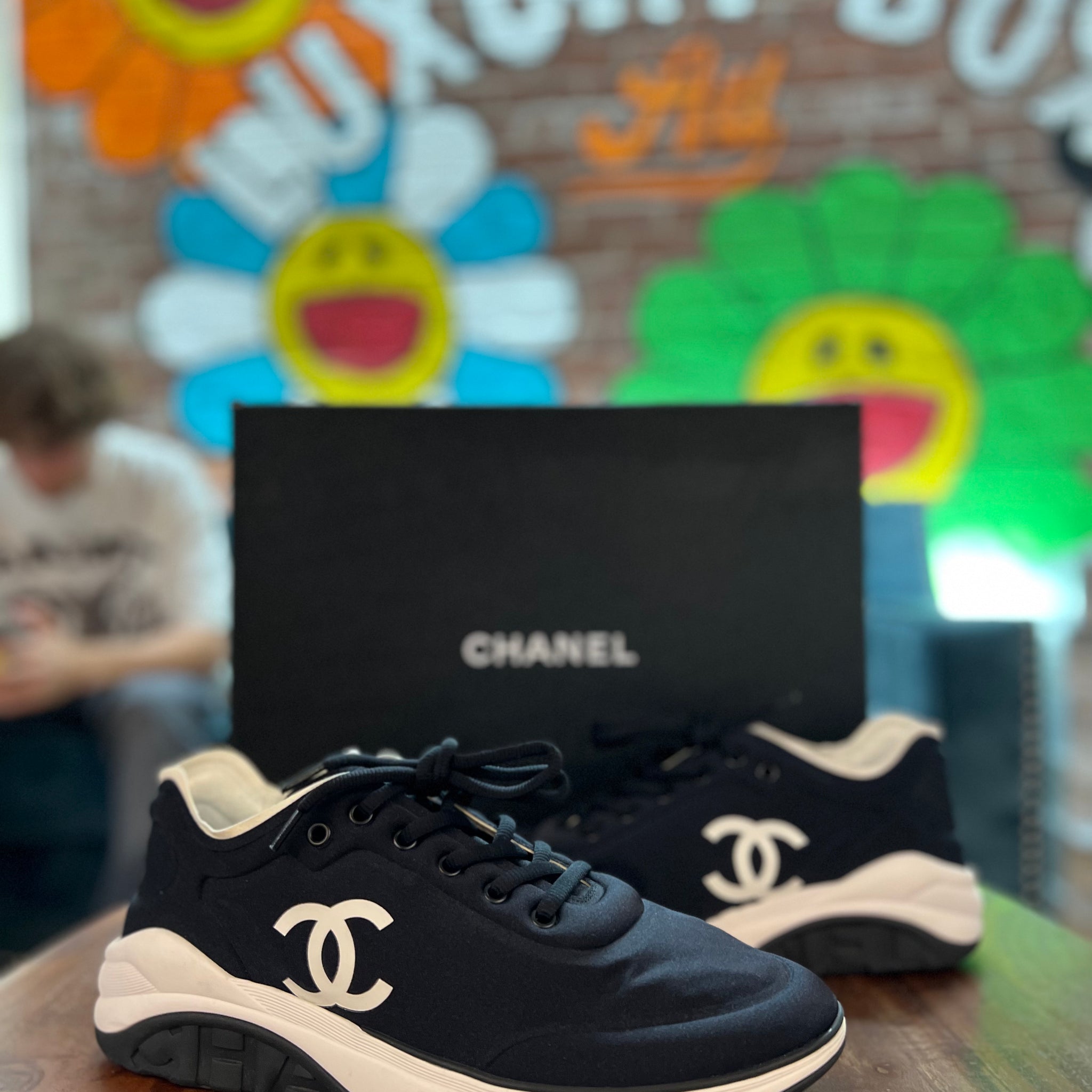 Chanel Running Sneaker "Black"