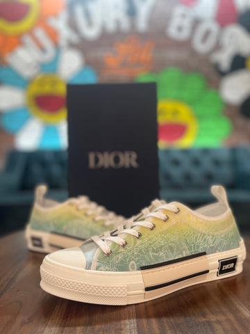 Dior B23 Sneaker "Green/Beige"