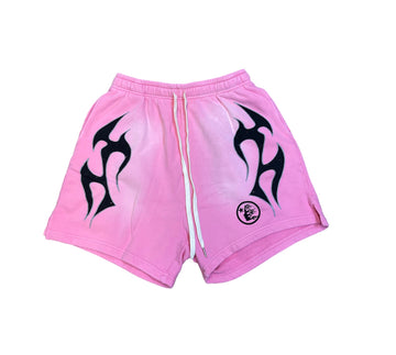 Hellstar Studded Shorts "Pink"