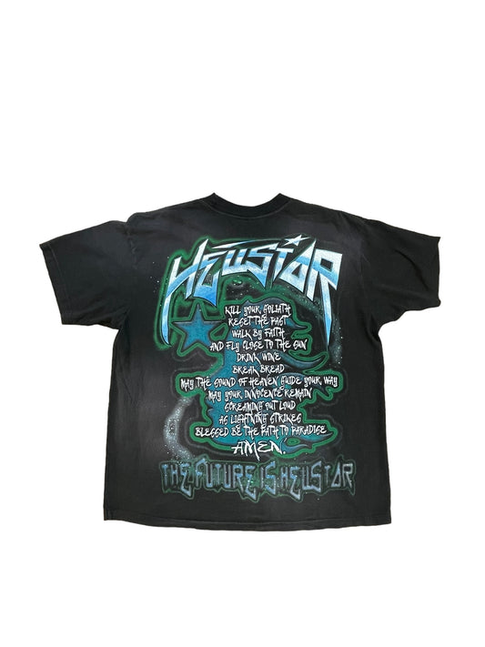 Hellstar Baby Googles Tee "Washed Black"