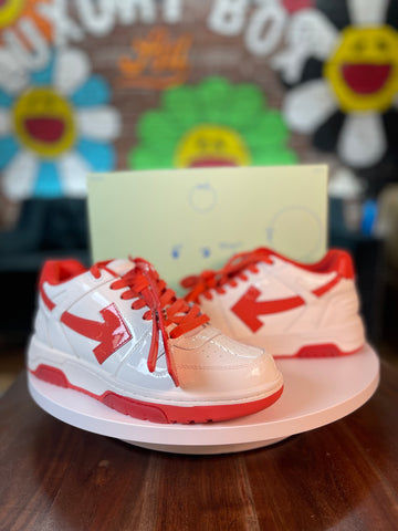 Off-White Out Of Office Sneaker "White/Red"