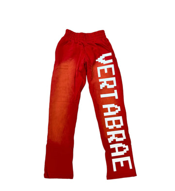 Vertabrae Sweatpants "Red"