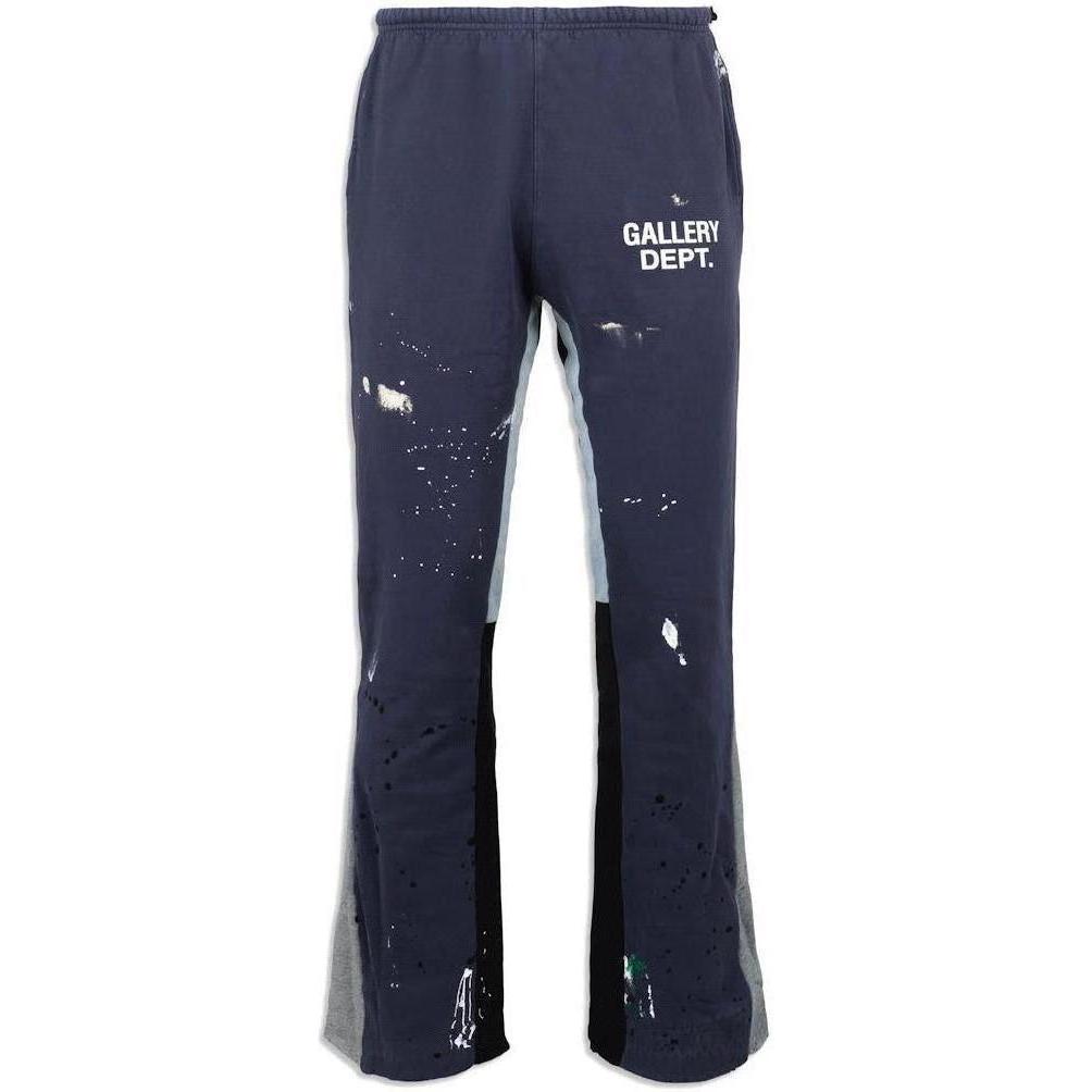 Gallery Dept. Painted Flare Sweat Pants Navy - Like New